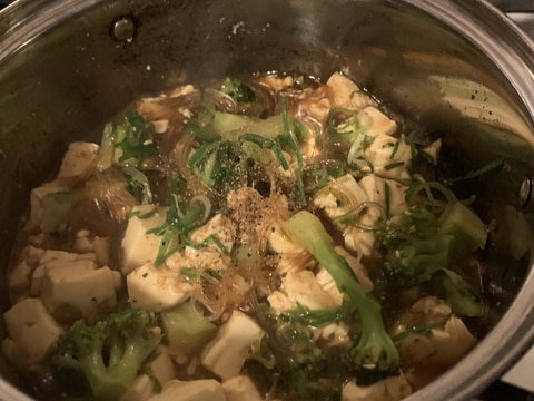 簡単春雨麻婆豆腐